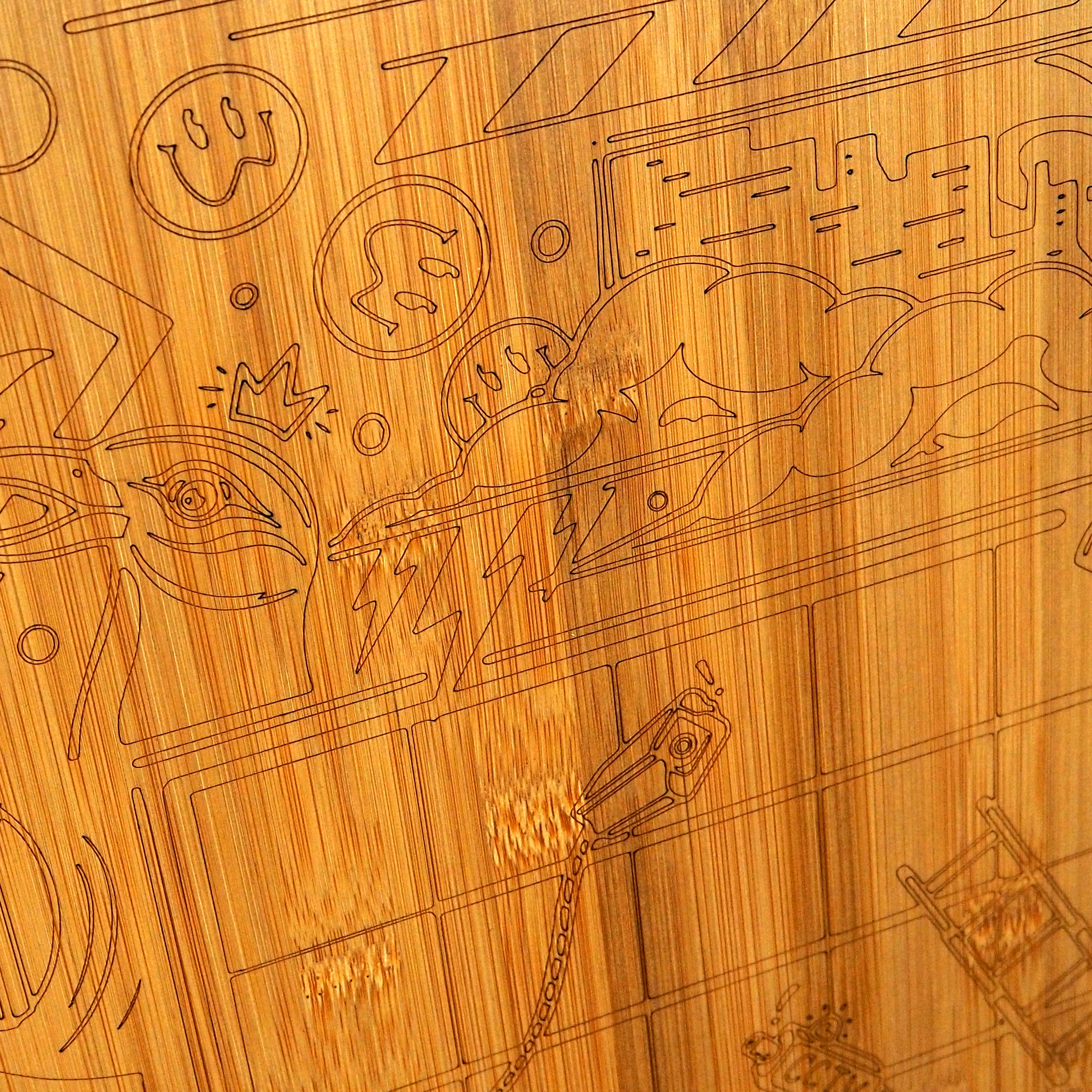 'Getting Up' Bamboo Tabletop