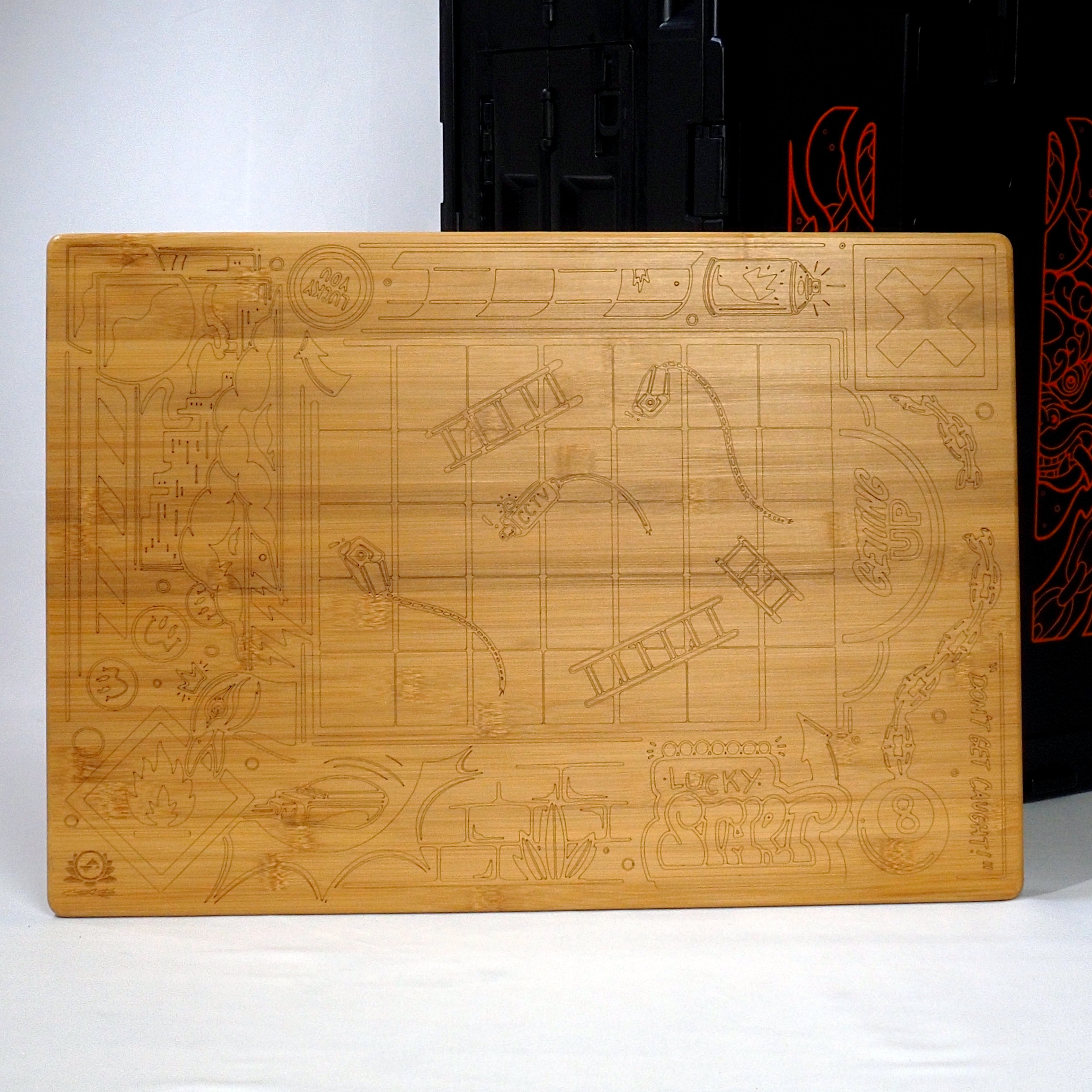 'Getting Up' Bamboo Tabletop