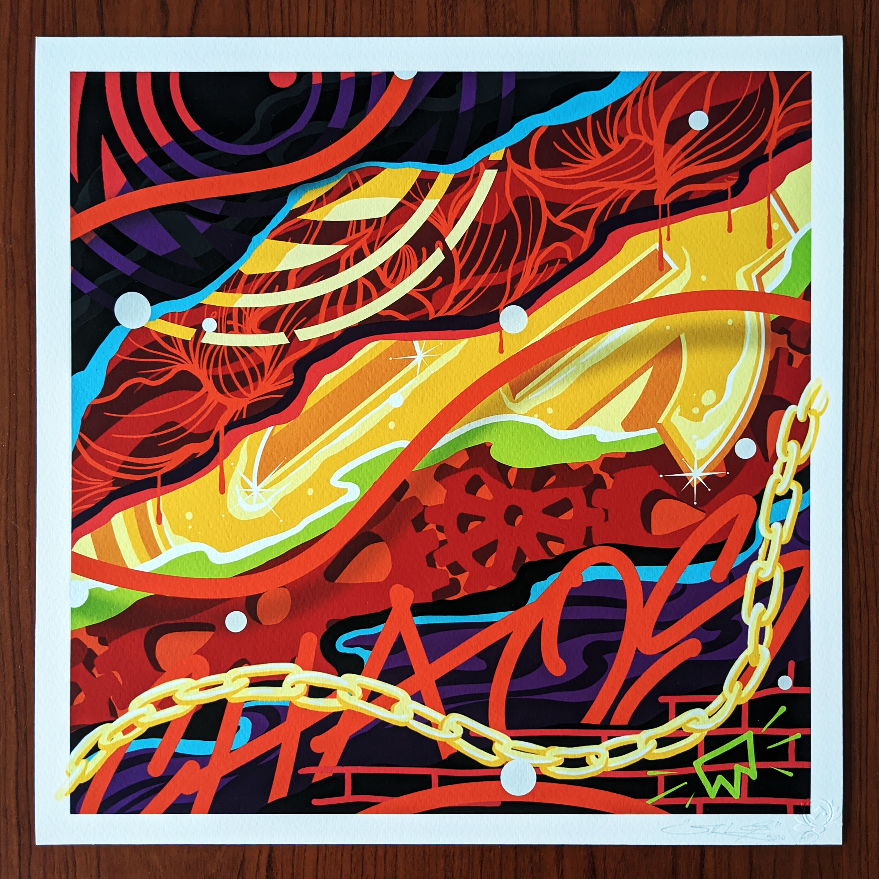 No Minnings, Just Fillings III: Fine Art Print